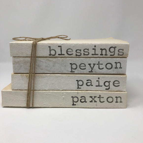 Farmhouse Book Stack SET OF SIX (6) - Picture 7 of 15